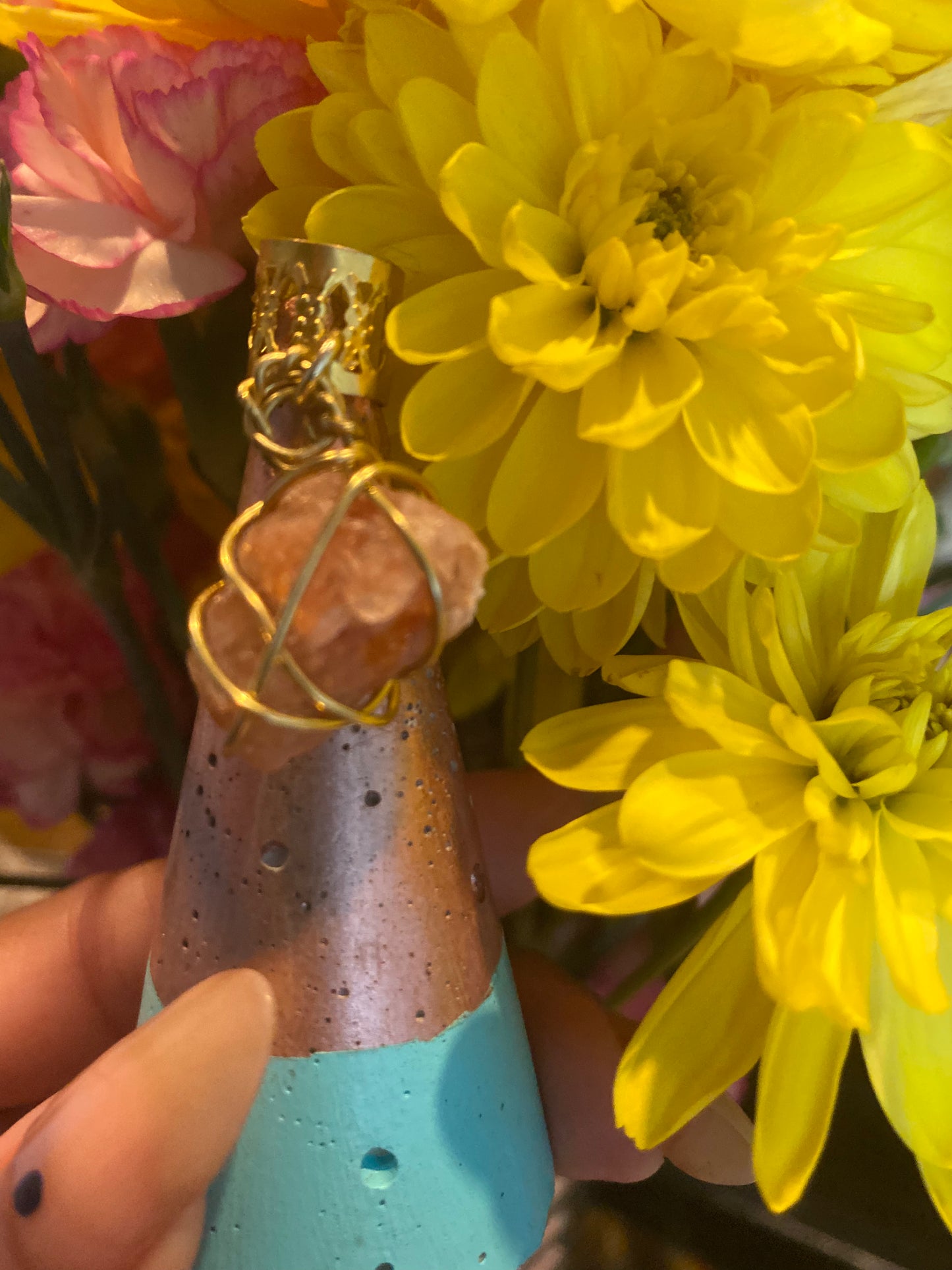 Sunstone Loc Crystal