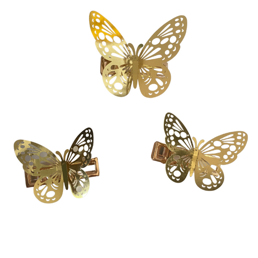 Jonique Butterfly Clips