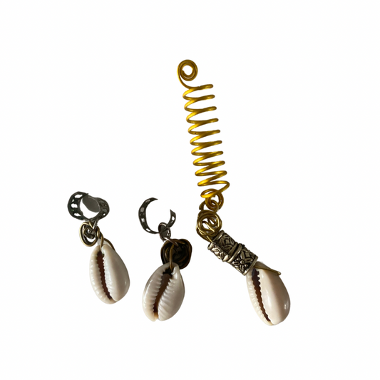 Cowrie Loc Charm